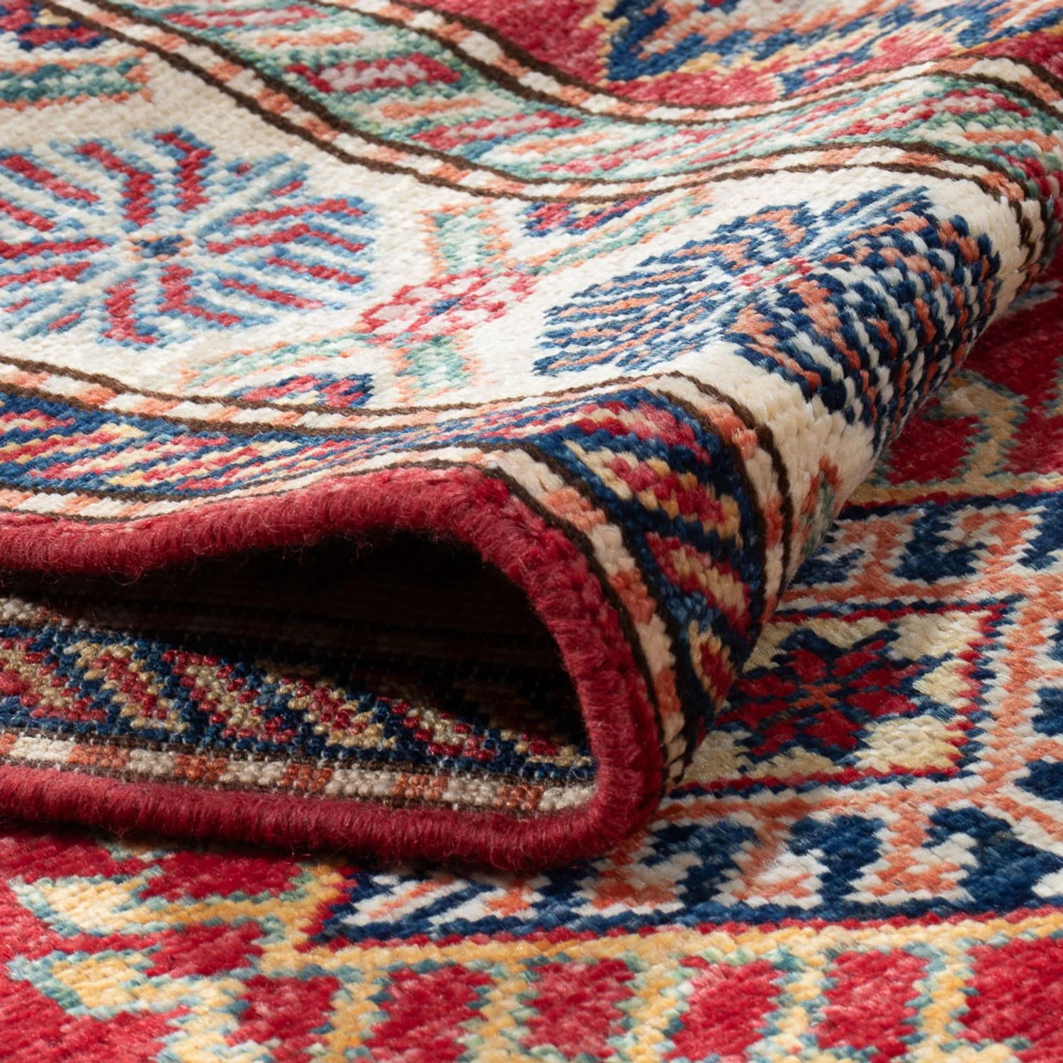 Läufer Ziegler - Kazak - 207 x 73 cm - rot - Image 4