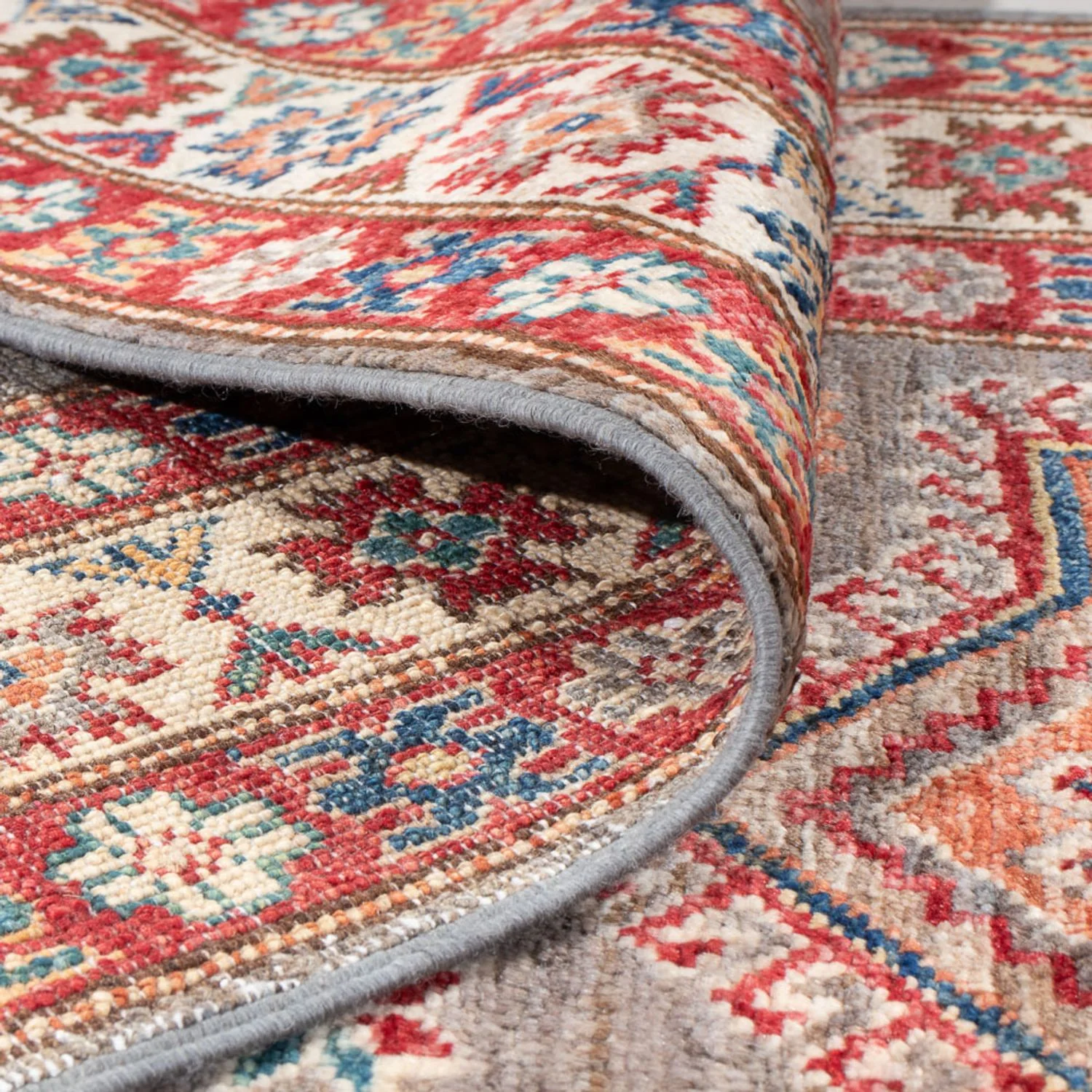 Läufer Ziegler - Kazak - 294 x 78 cm - dunkelbeige - Image 3