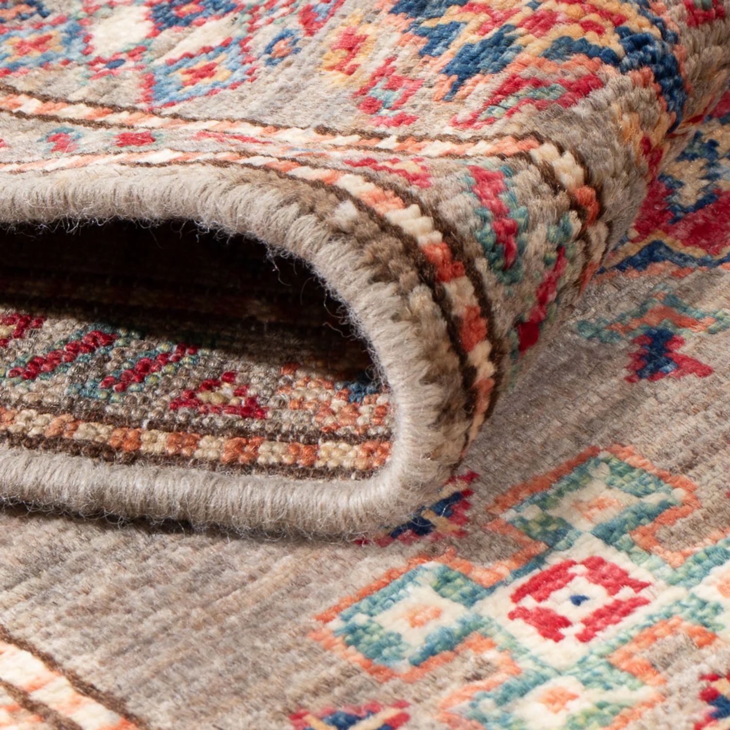 Läufer Ziegler - Kazak - 297 x 79 cm - dunkelbeige - Image 3