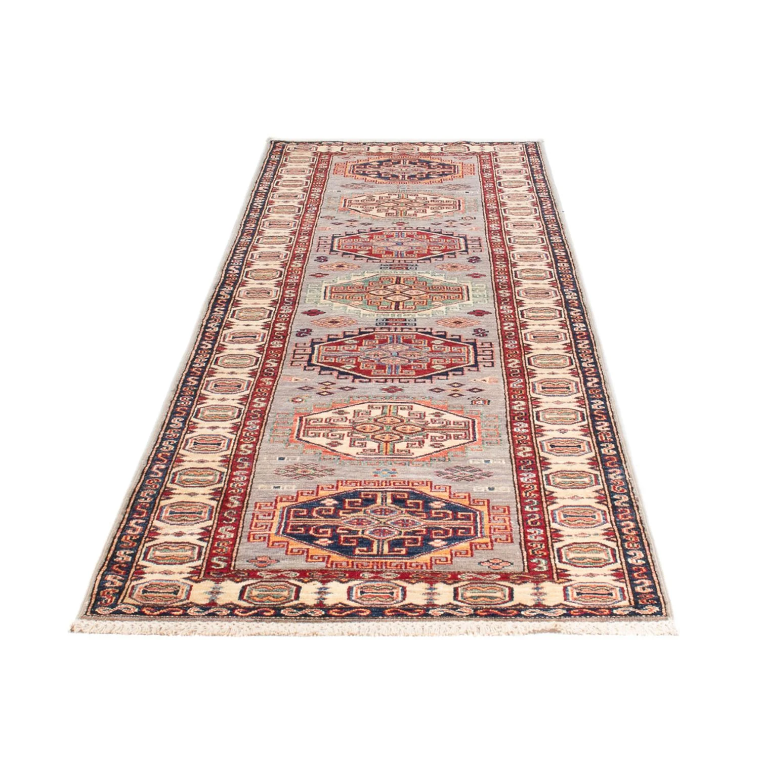 Läufer Ziegler - Kazak - 300 x 80 cm - lachs - Image 4