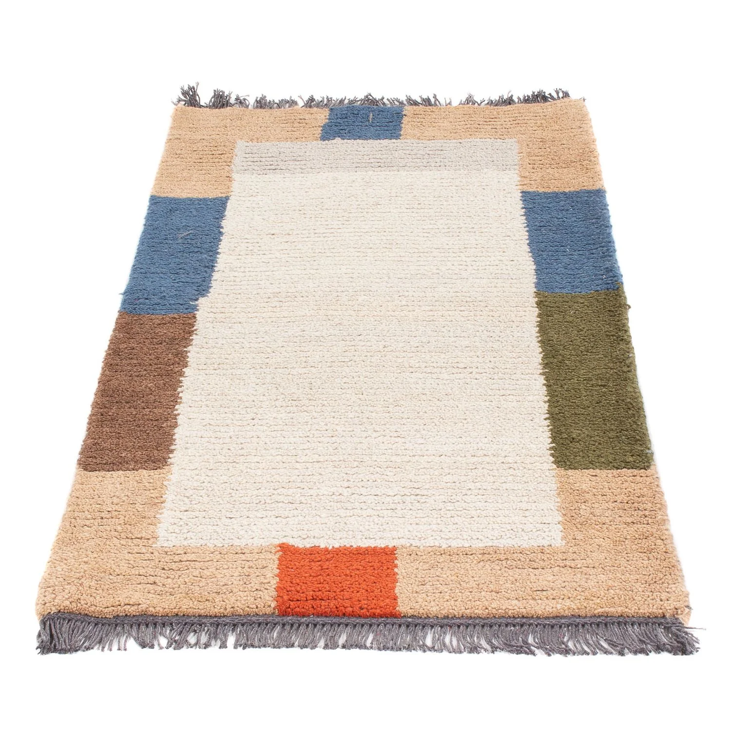 Nepal Teppich 140x70cm - Wollteppich - Image 5