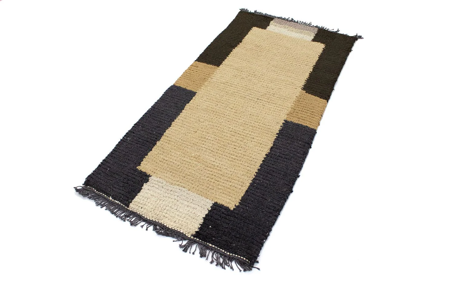Nepal Teppich 140 x 70 cm - beige - Image 2