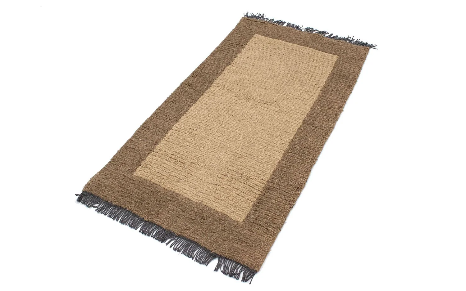 Nepal Teppich 140 x 70 cm - beige - Image 3