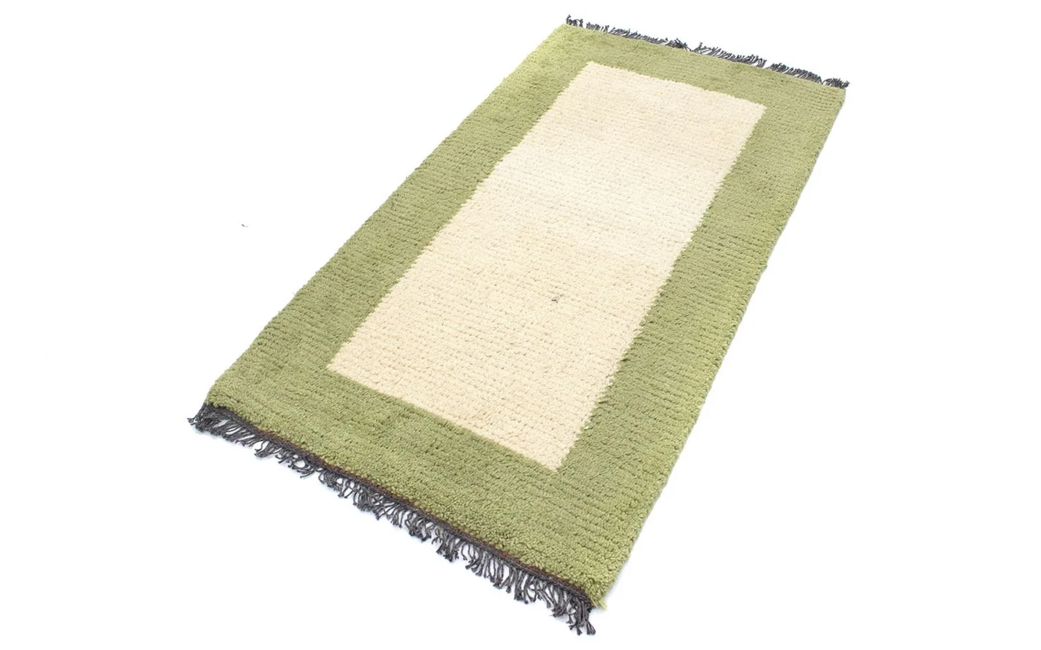 Nepal Teppich 140 x 70 cm - beige - Image 4