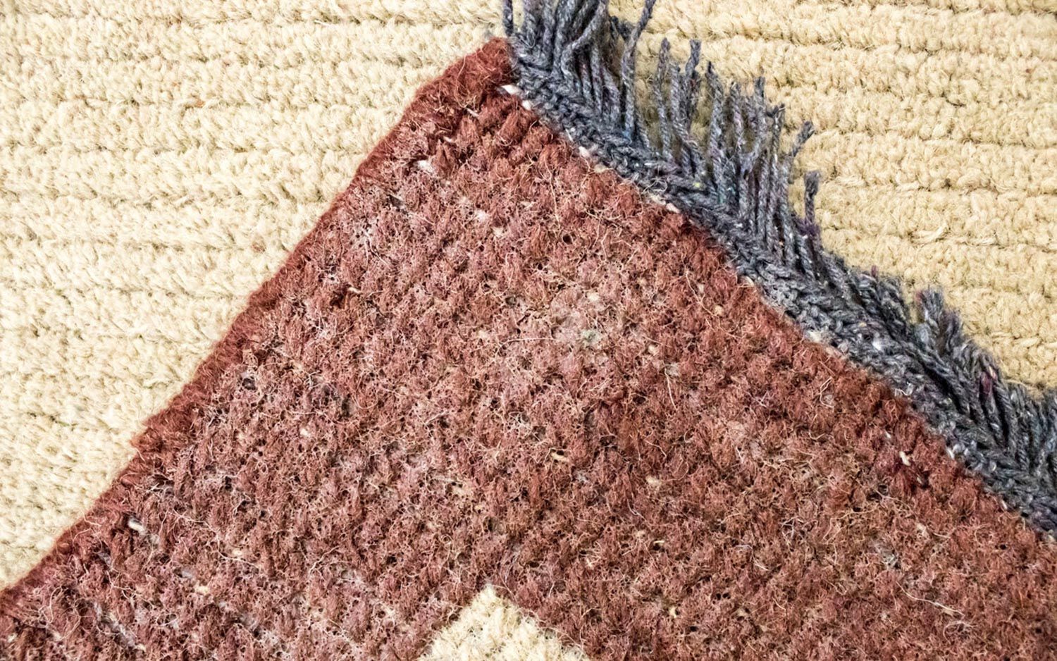 Nepal Teppich 140 x 70 cm - beige - Image 3