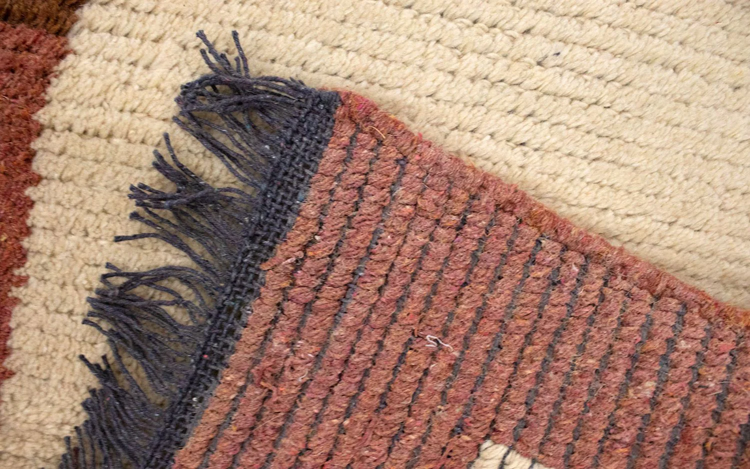 Nepal Teppich 140x70cm - Wollteppich - Image 3