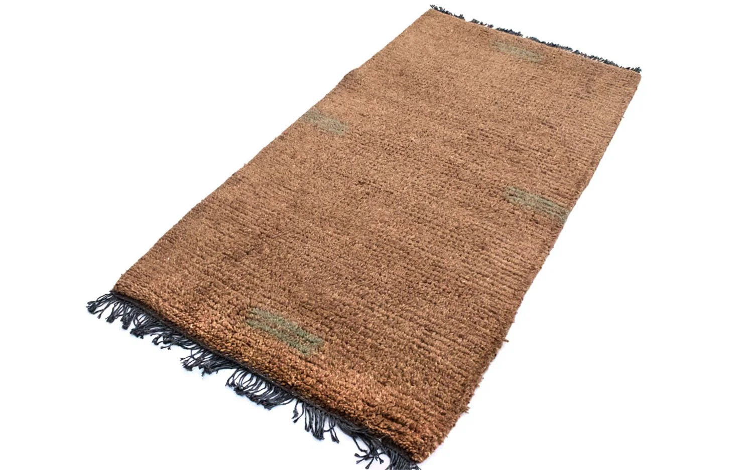 Nepal Teppich 140 x 70 cm - braun - Image 4
