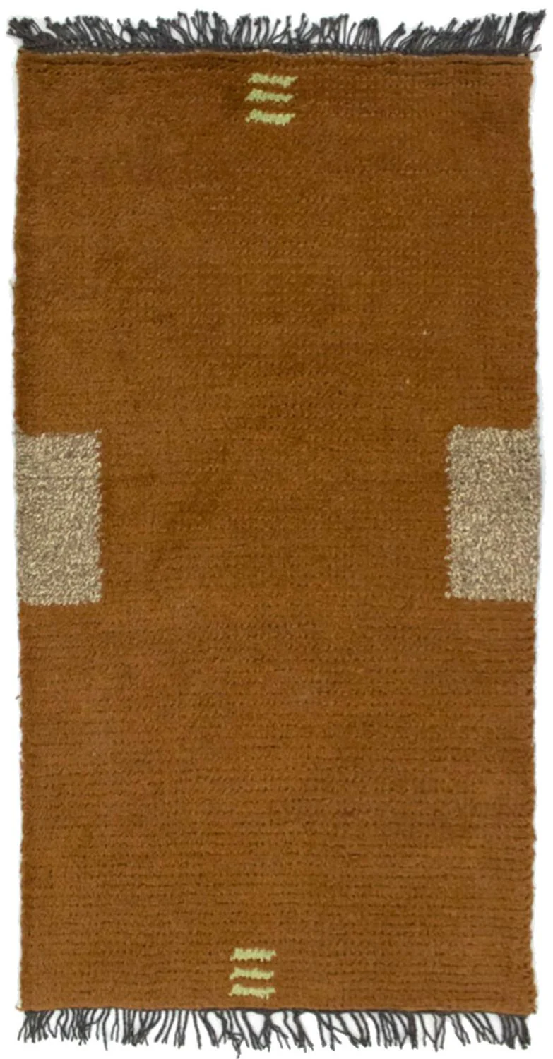 Nepal Teppich 140x70cm - Wollteppich