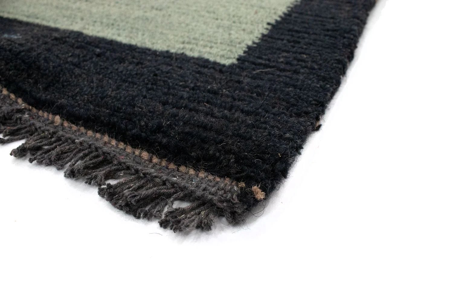 Nepal Teppich 140 x 70 cm - grau - Image 2
