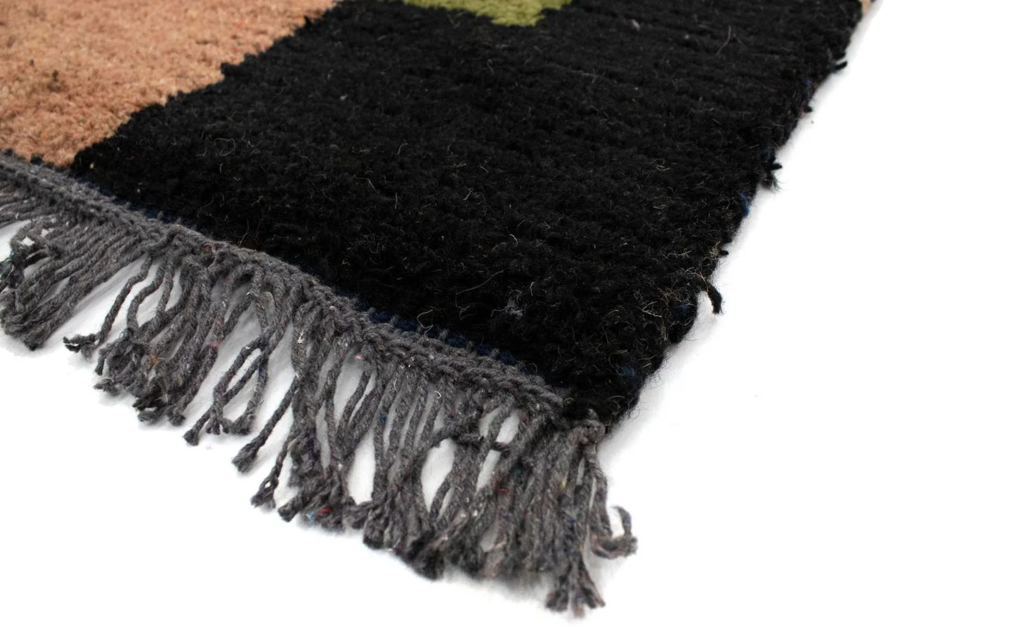 Nepal Teppich 140 x 70 cm - grün - Image 4