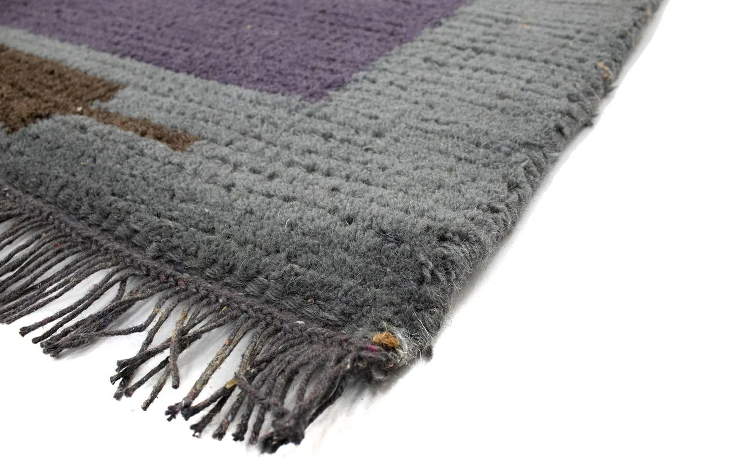Nepal Teppich 140 x 70 cm - lila - Image 2