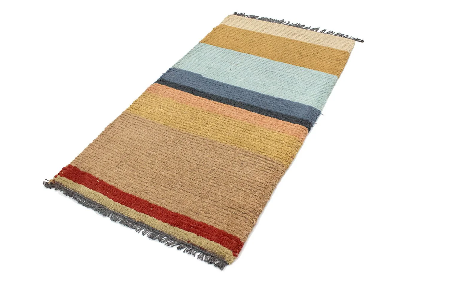 Nepal Teppich 140 x 70 cm - mehrfarbig - Image 4