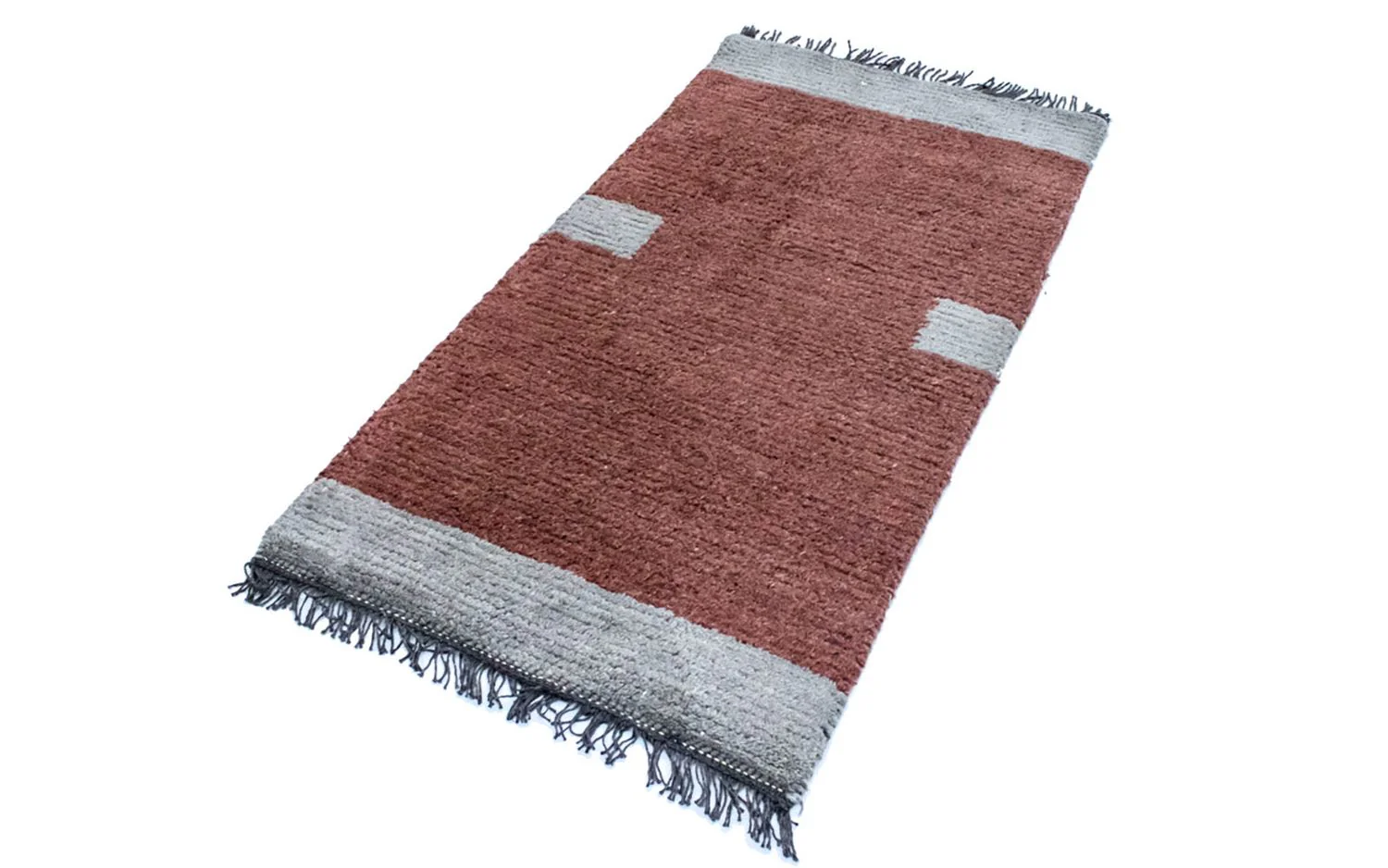 Nepal Teppich 140 x 70 cm - mehrfarbig - Image 4