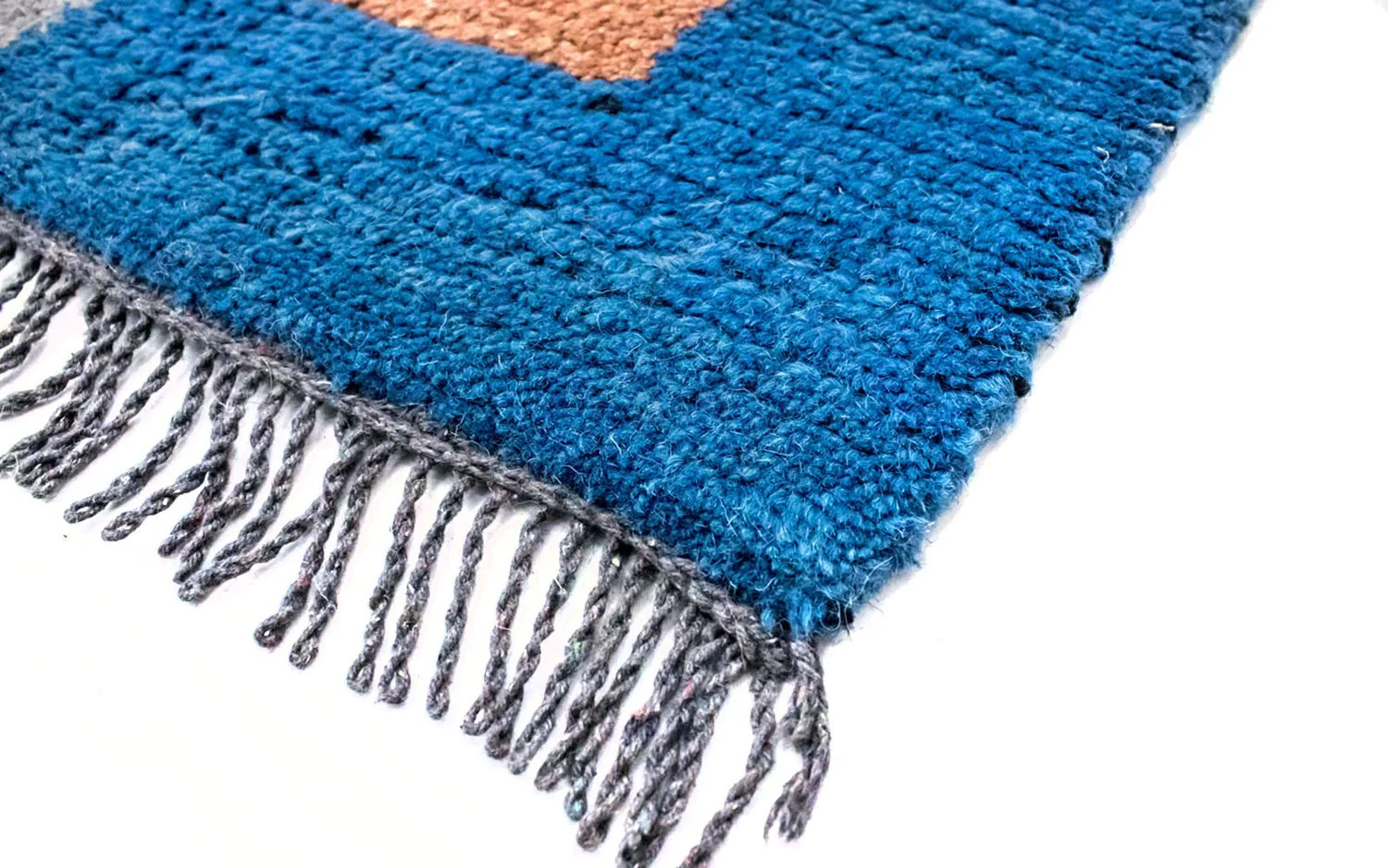 Nepal Teppich 140 x 70 cm - mehrfarbig - Image 4
