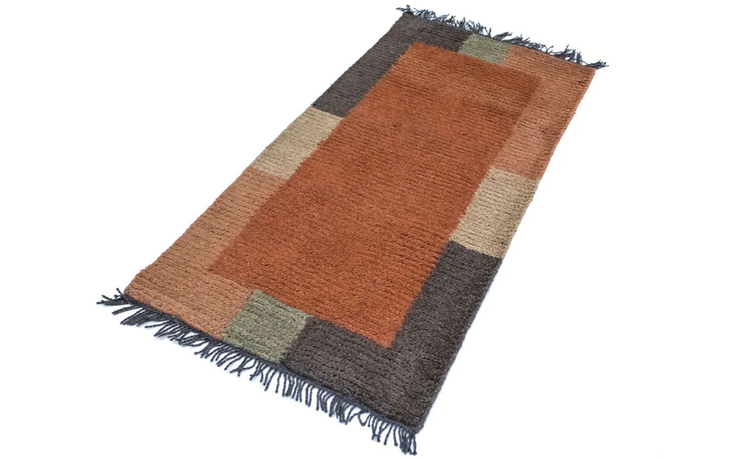 Nepal Teppich 140 x 70 cm - mehrfarbig - Image 4