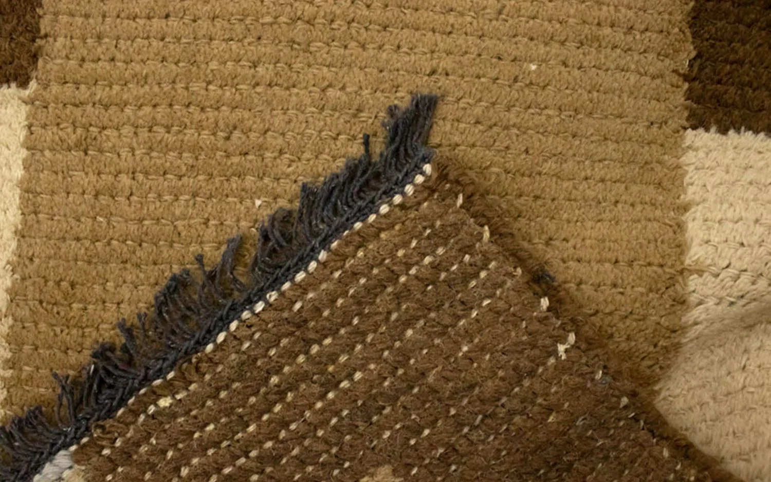 Nepal Teppich 140x70cm - Wollteppich - Image 3