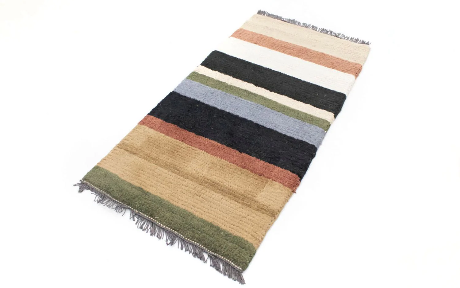 Nepal Teppich 140 x 70 cm - mehrfarbig - Image 4