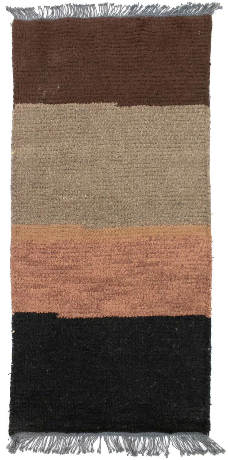 Nepal Teppich 140x70cm - Wollteppich