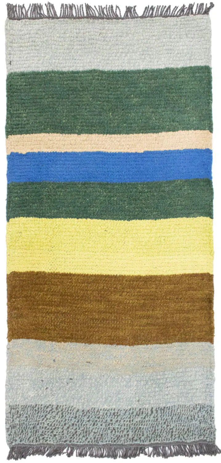 Nepal Teppich 140x70cm - Wollteppich