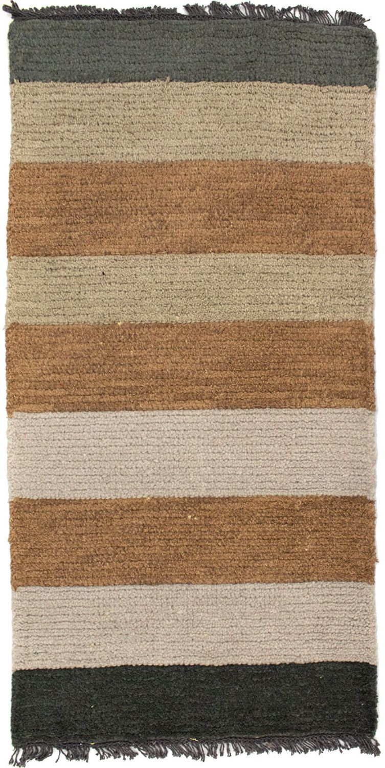 Nepal Teppich 140 x 70 cm - mehrfarbig