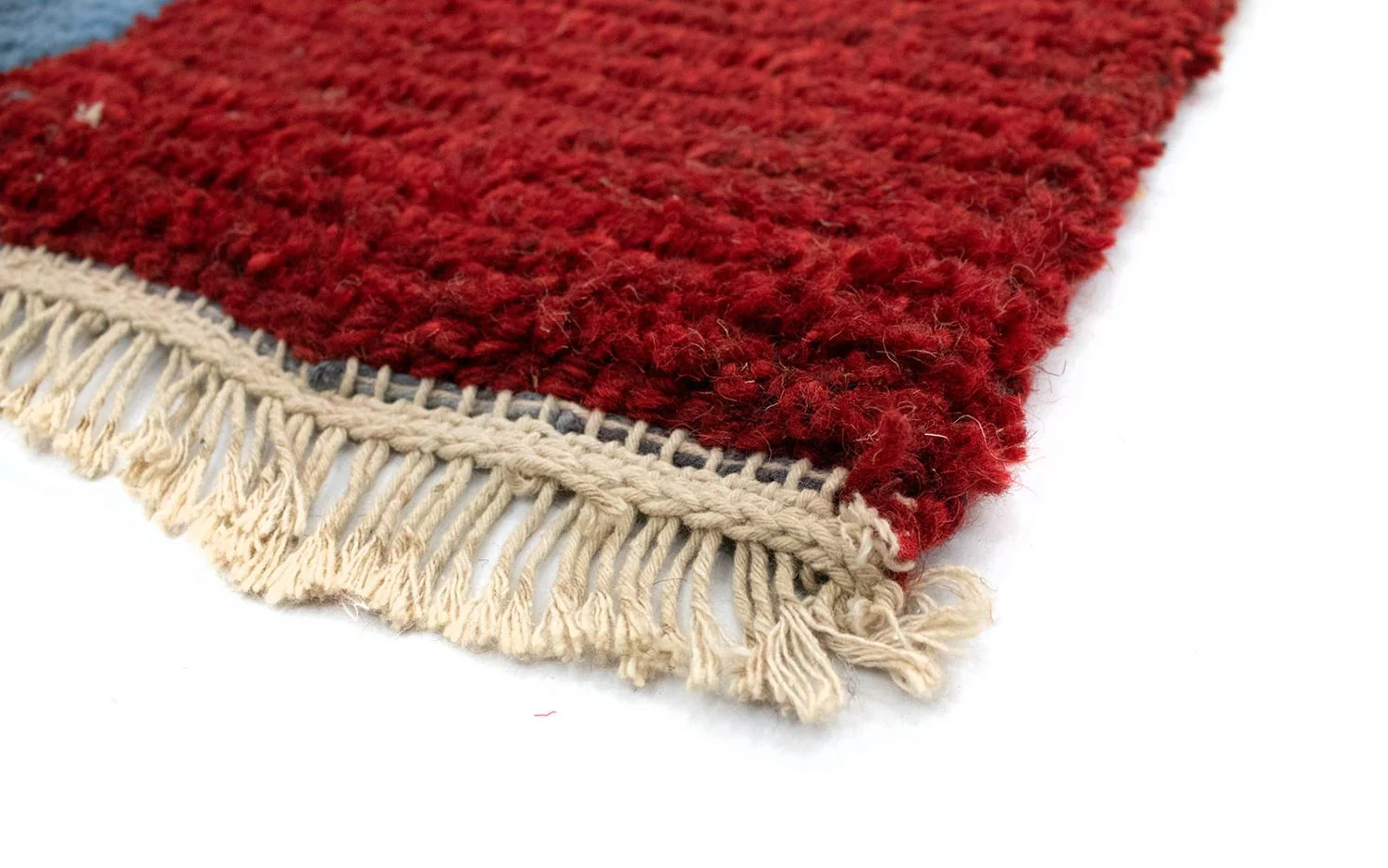 Nepal Teppich 140 x 70 cm - rot - Image 2