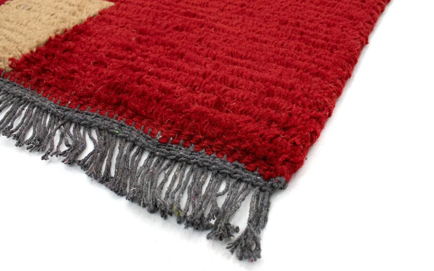 Nepal Teppich 140 x 70 cm - rot - Image 2