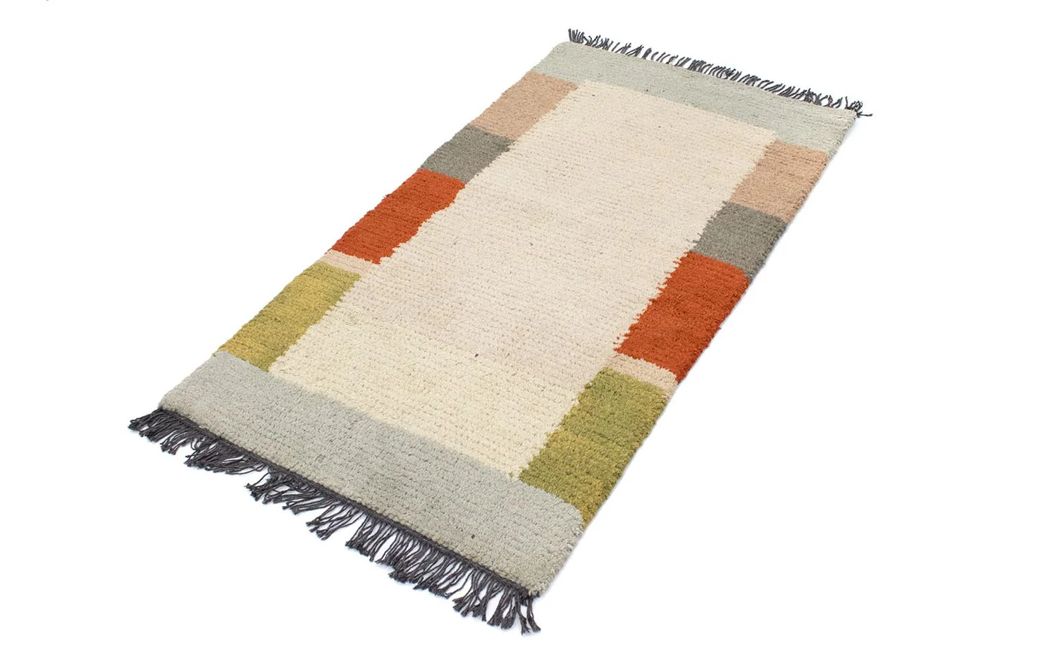 Nepal Teppich 140 x 70 cm - beige - Image 2