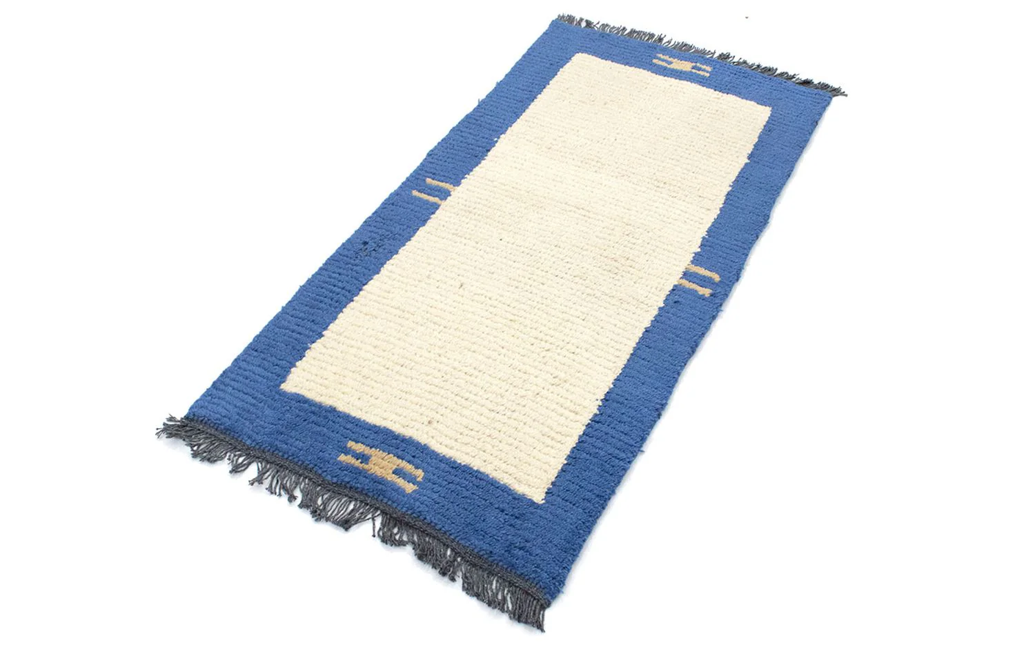 Nepal Teppich 140 x 70 cm - beige - Image 3