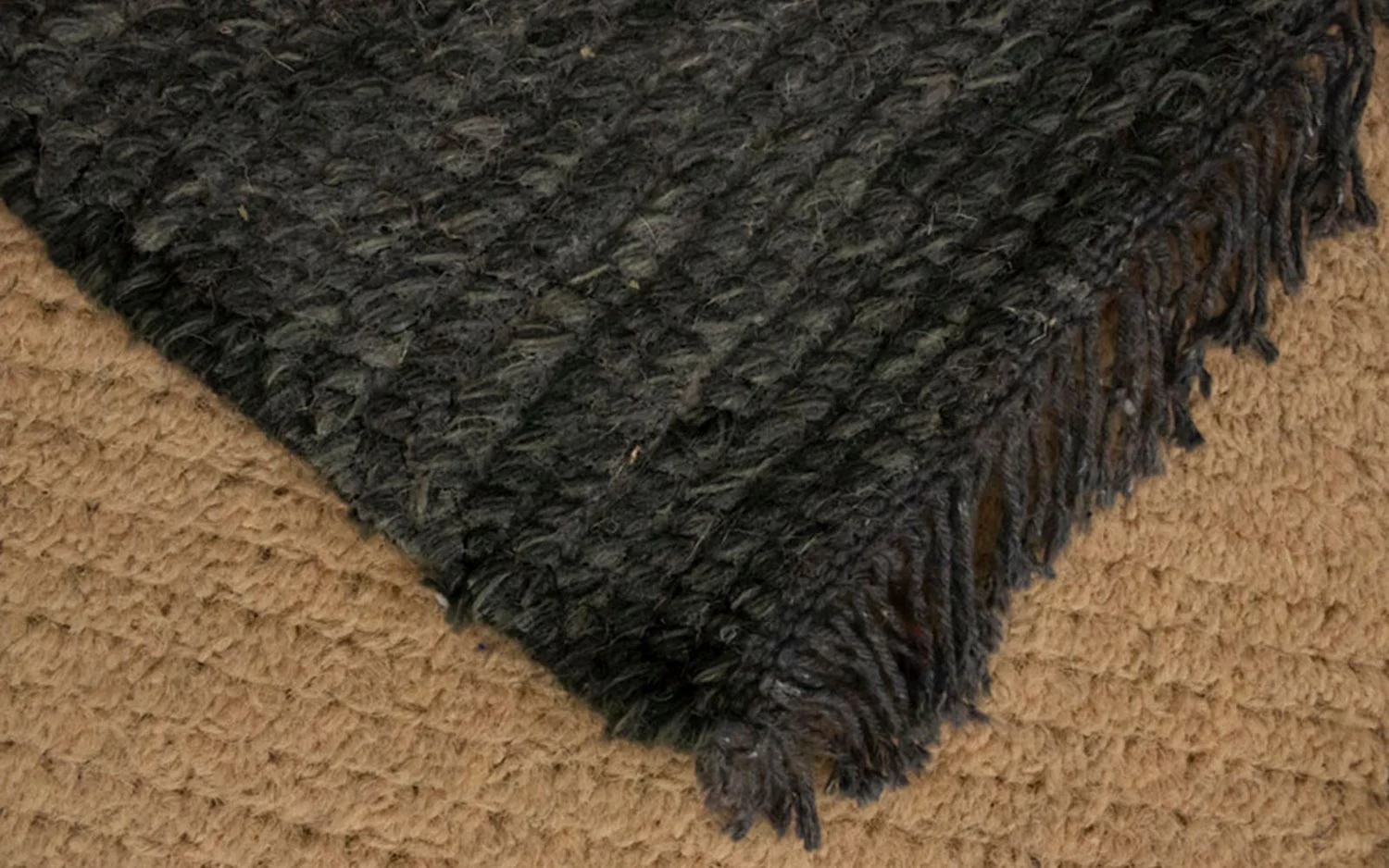 Nepal Teppich 140 x 70 cm - beige - Image 3