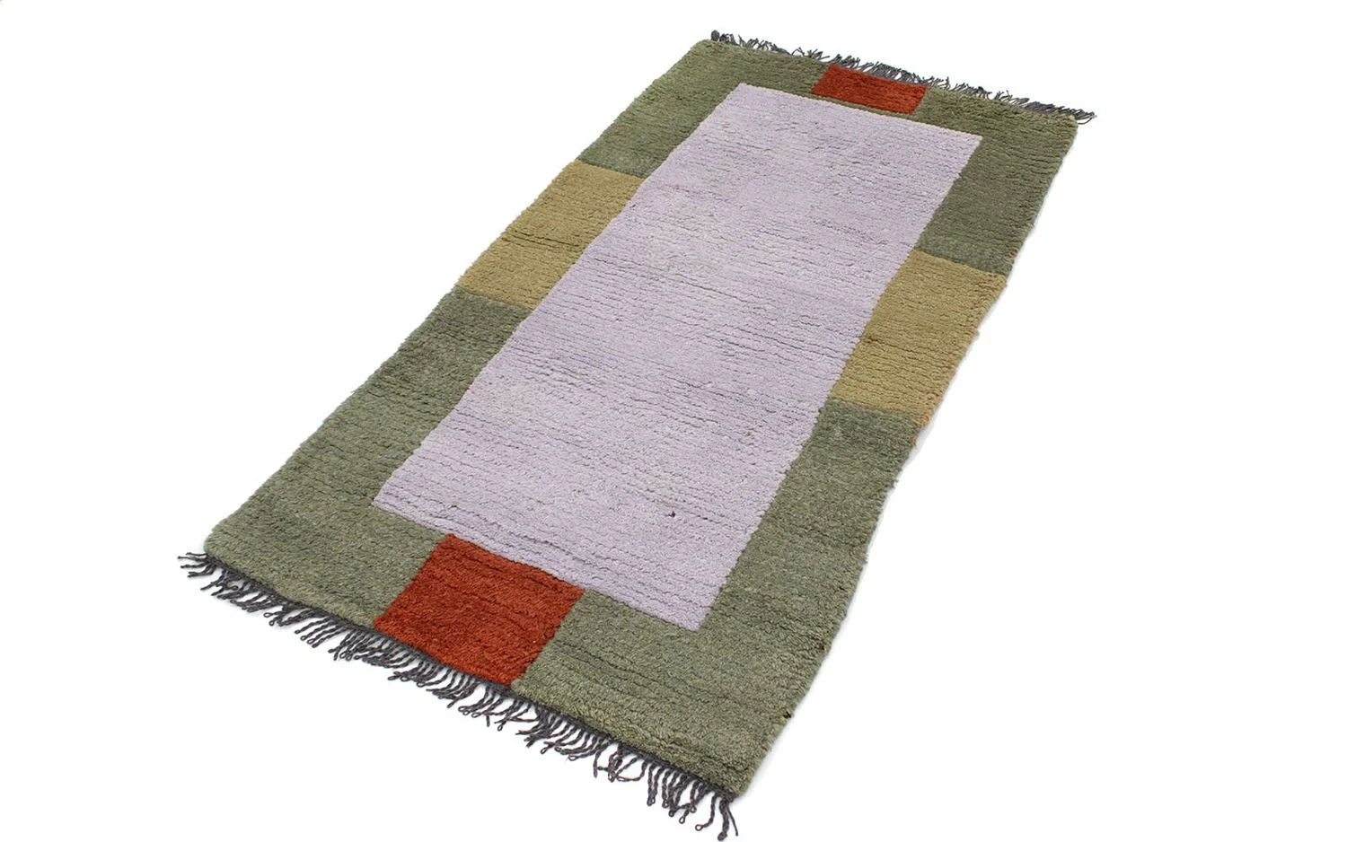 Nepal Teppich 140 x 70 cm - beige - Image 4