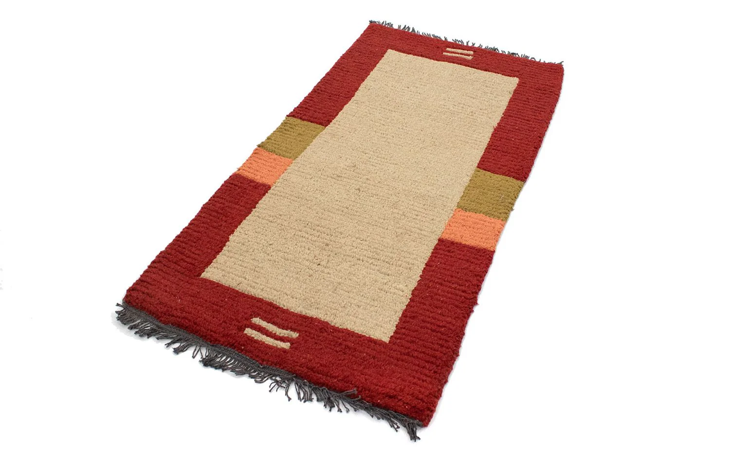 Nepal Teppich 140 x 70 cm - beige - Image 4