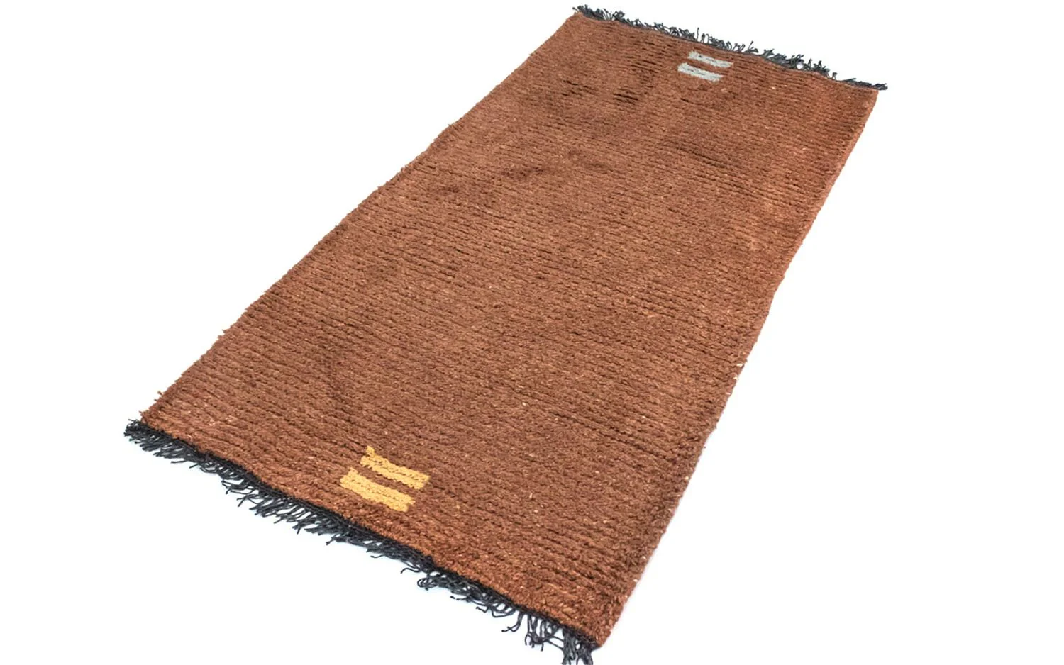 Nepal Teppich 140 x 70 cm - braun - Image 4