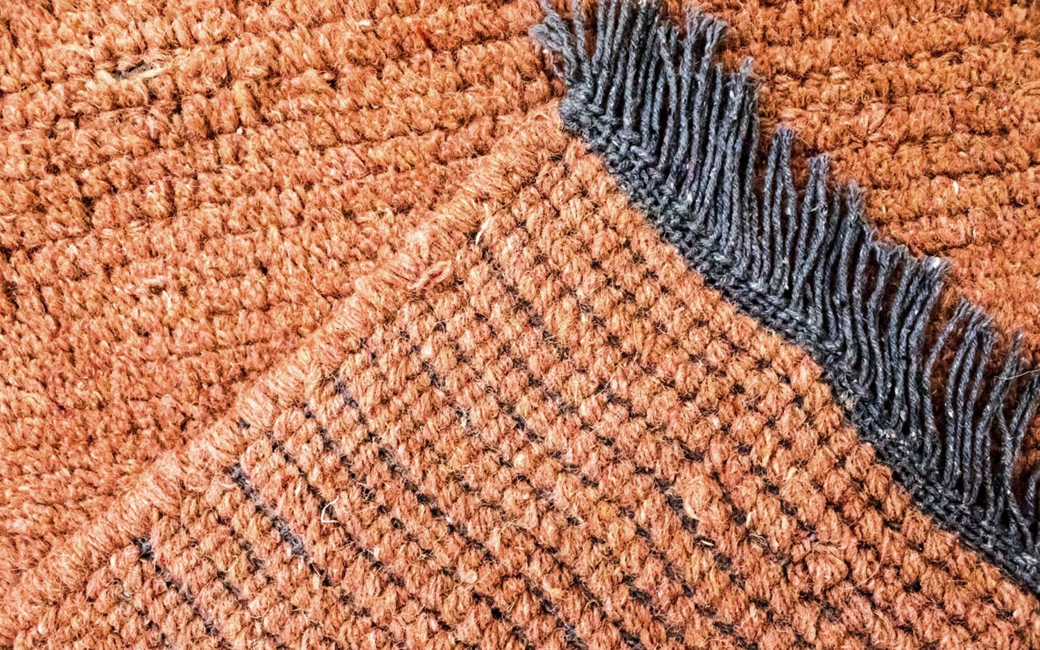 Nepal Teppich 140 x 70 cm - braun - Image 3