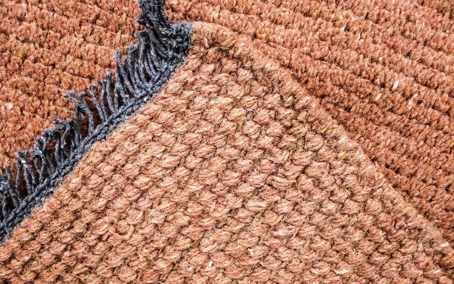 Nepal Teppich 140 x 70 cm - braun - Image 3