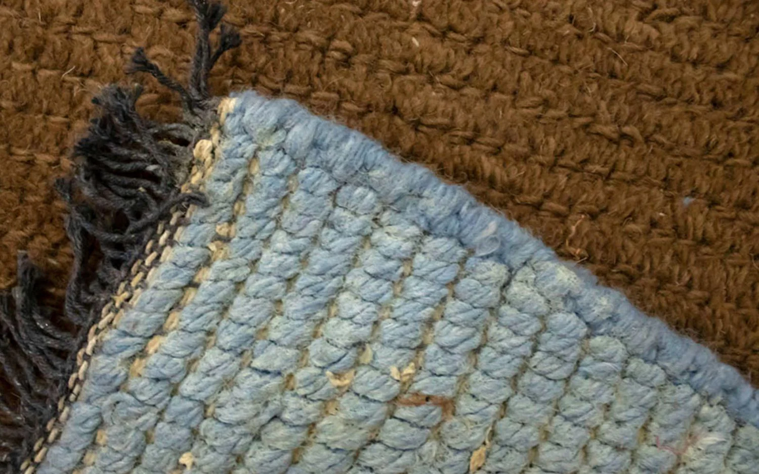 Nepal Teppich 140 x 70 cm - braun - Image 3