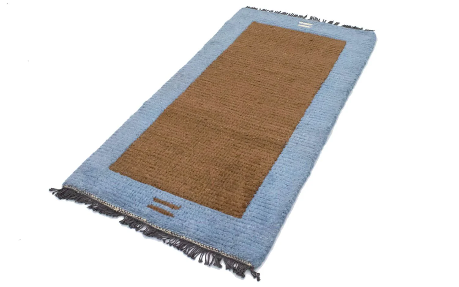 Nepal Teppich 140 x 70 cm - braun - Image 4