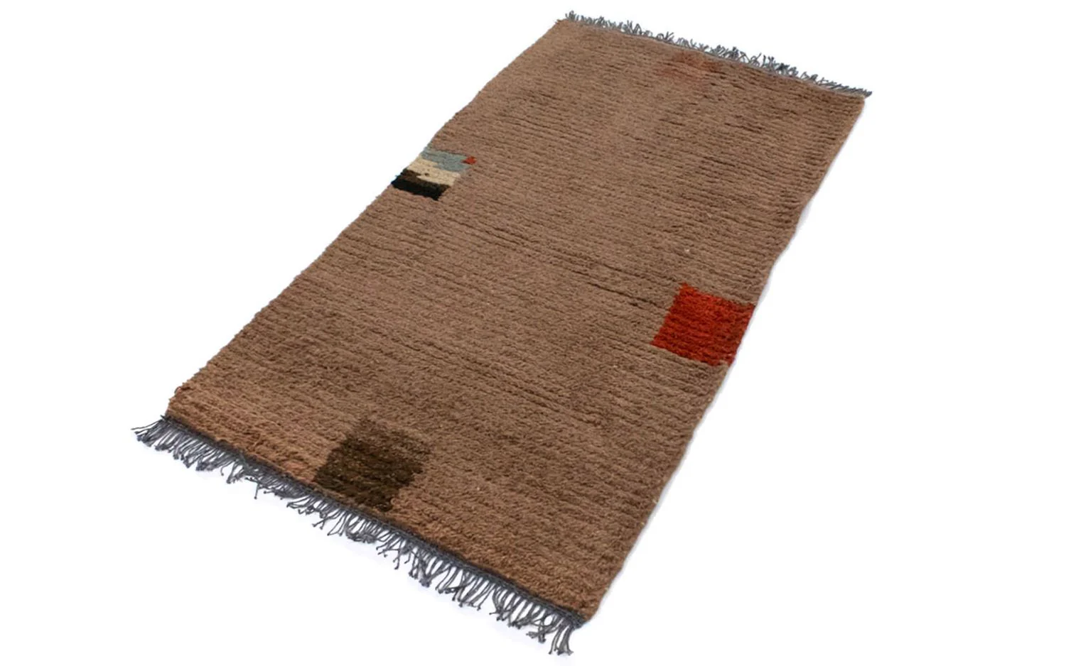 Nepal Teppich 140 x 70 cm - braun - Image 4