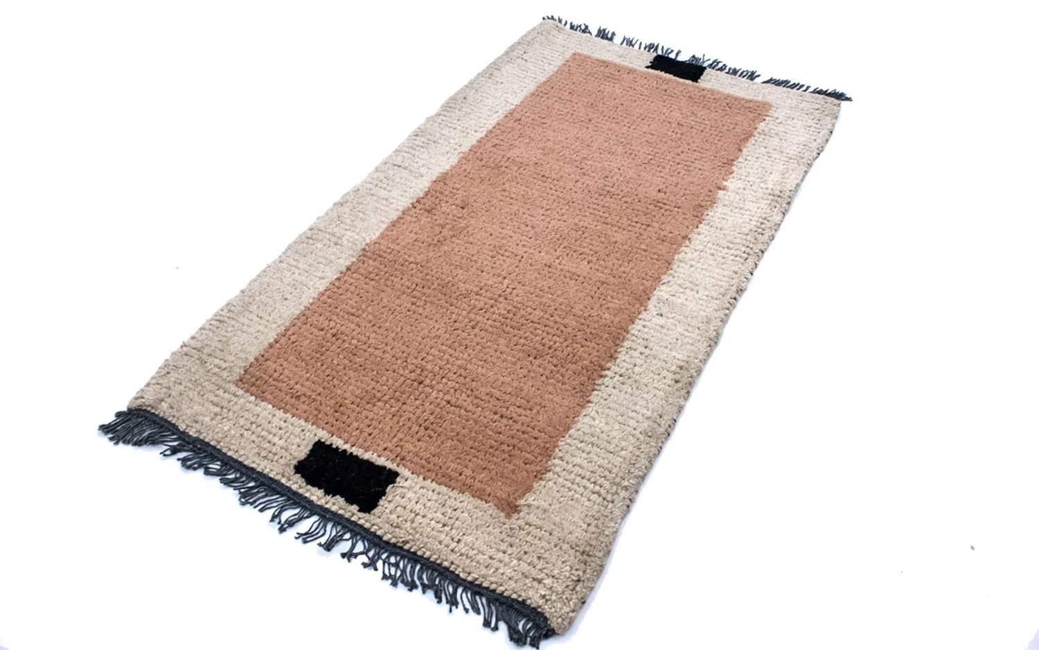 Nepal Teppich 140 x 70 cm - braun - Image 4