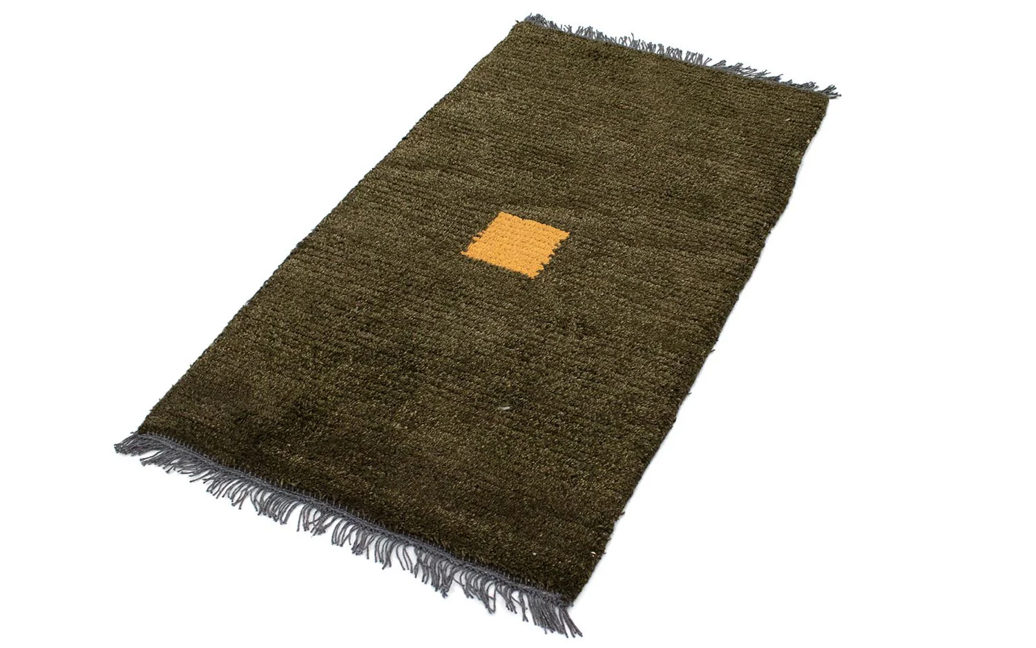 Nepal Teppich 140 x 70 cm - dunkelgrün - Image 2