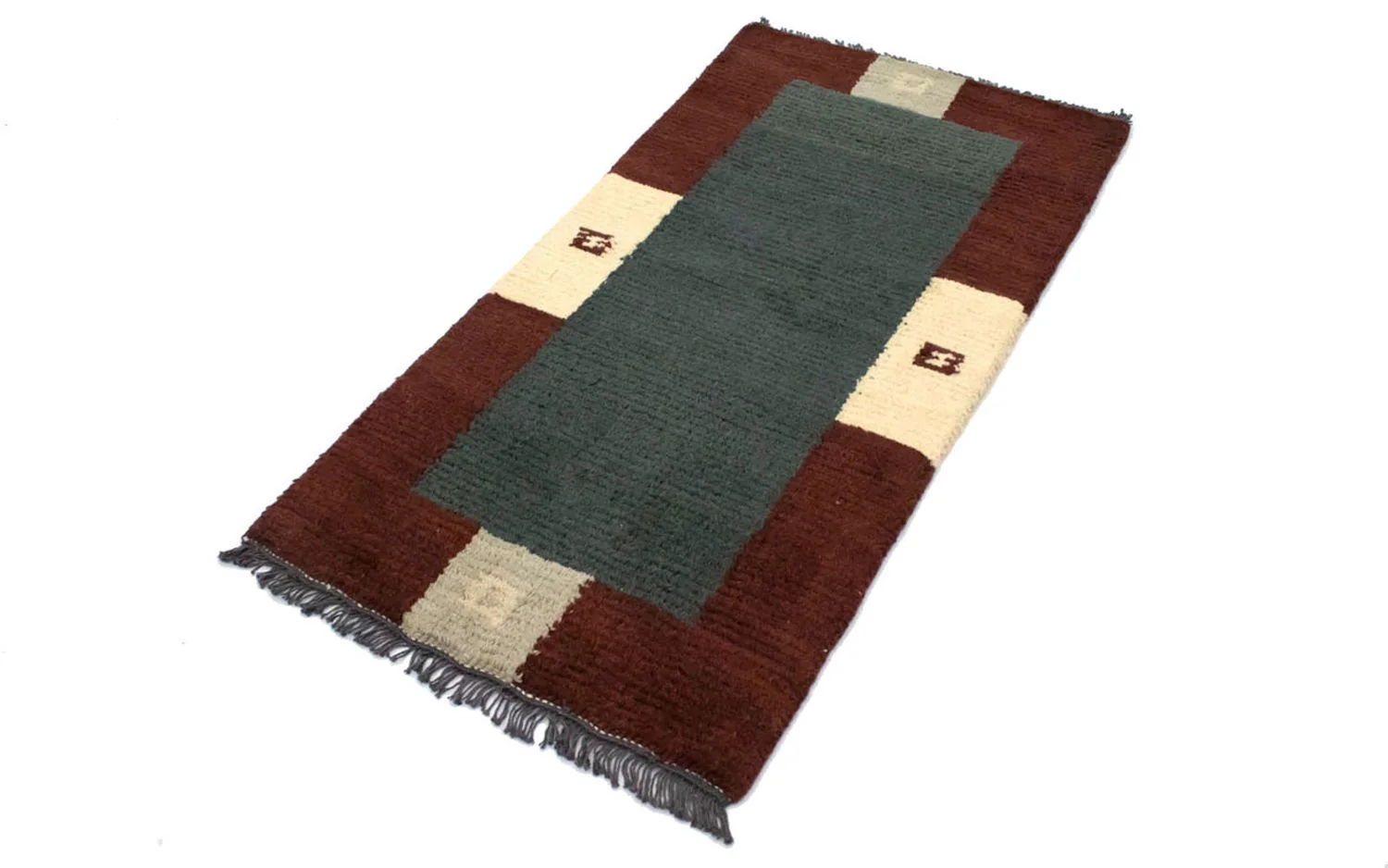 Nepal Teppich 140x70cm - Wollteppich - Image 4