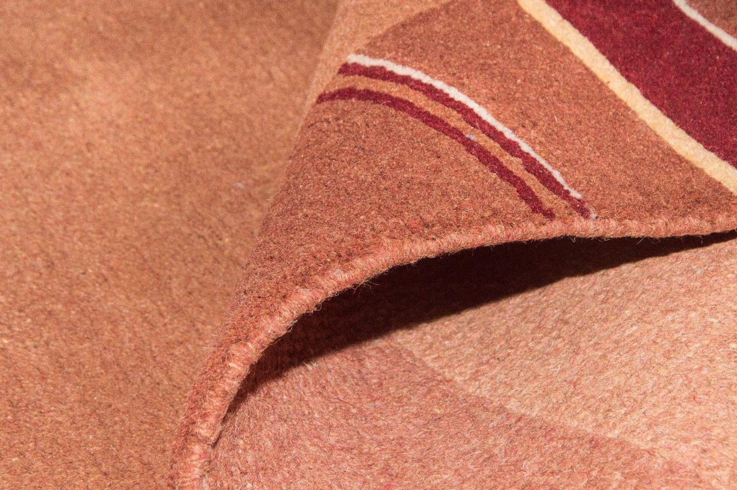 Nepal Teppich 140 x 70 cm - orange - Image 3