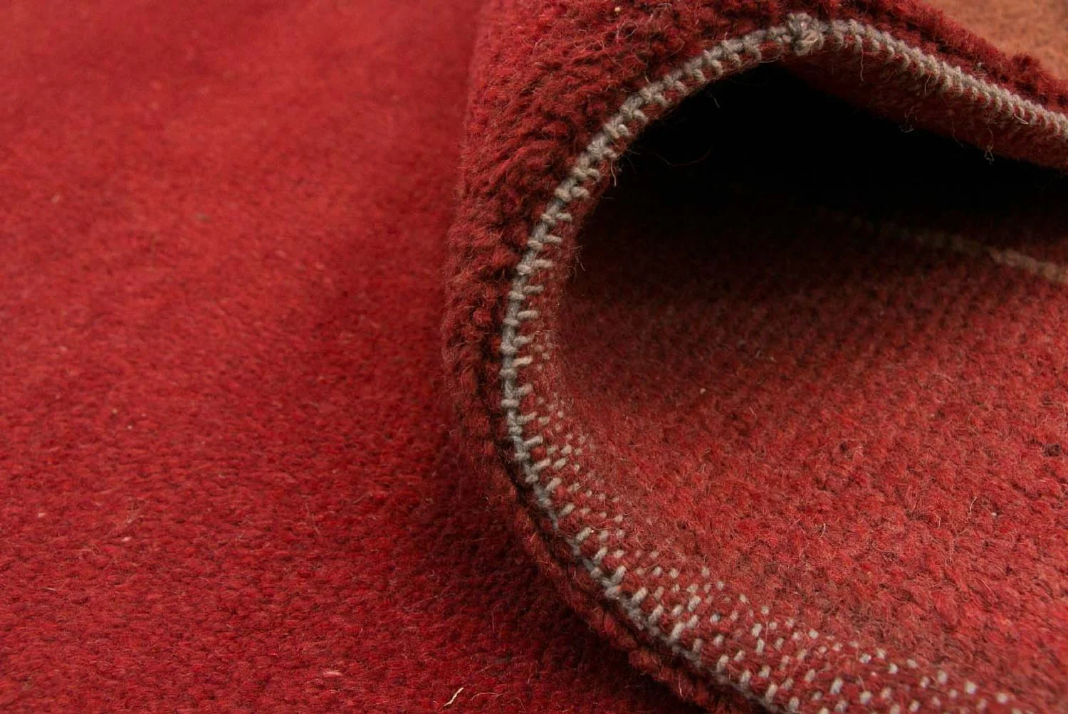 Nepal Teppich 140 x 70 cm - rot - Image 4