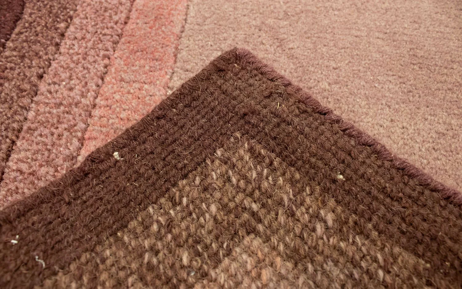 Nepal Teppich 140 x 70 cm - lila - Image 3