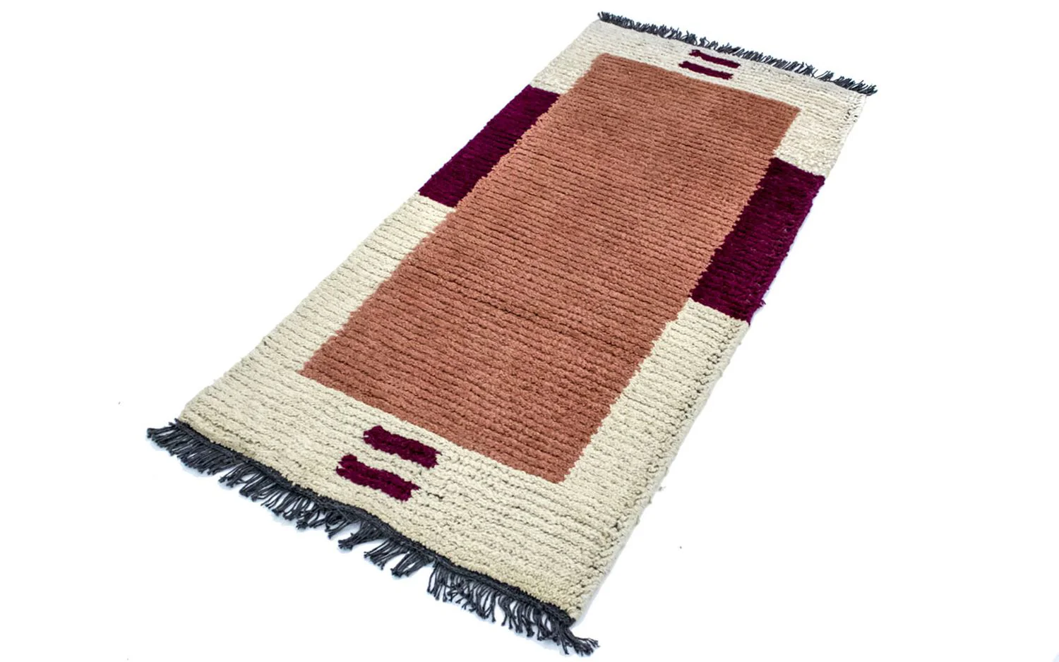 Nepal Teppich 140x70cm - Wollteppich - Image 4