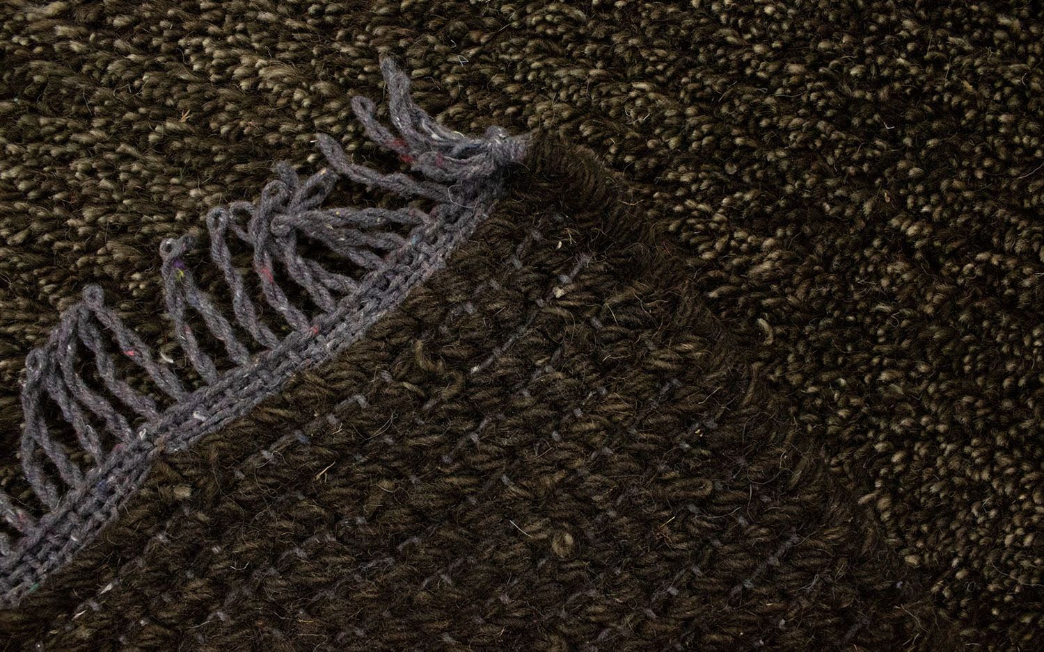 Nepal Teppich 140x70cm - Wollteppich - Image 3