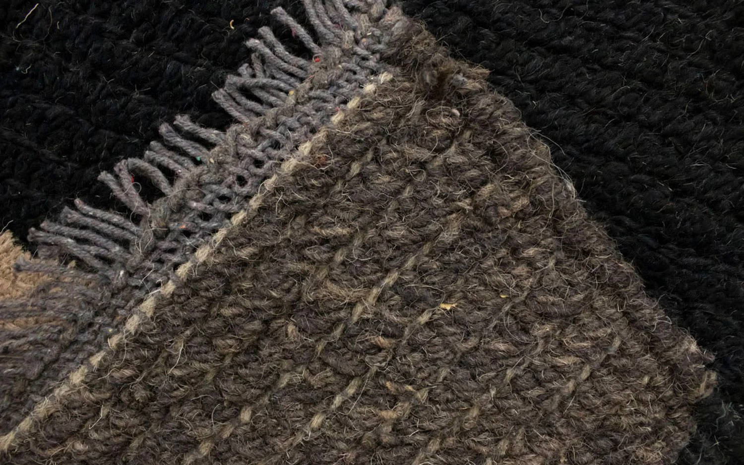 Nepal Teppich 140x70cm - Wollteppich - Image 3