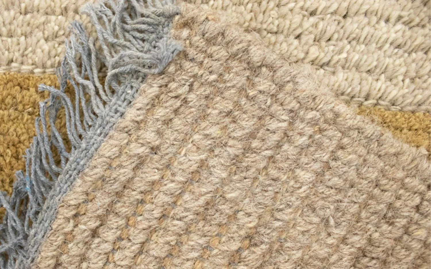 Nepal Teppich 140x70cm - Wollteppich - Image 3