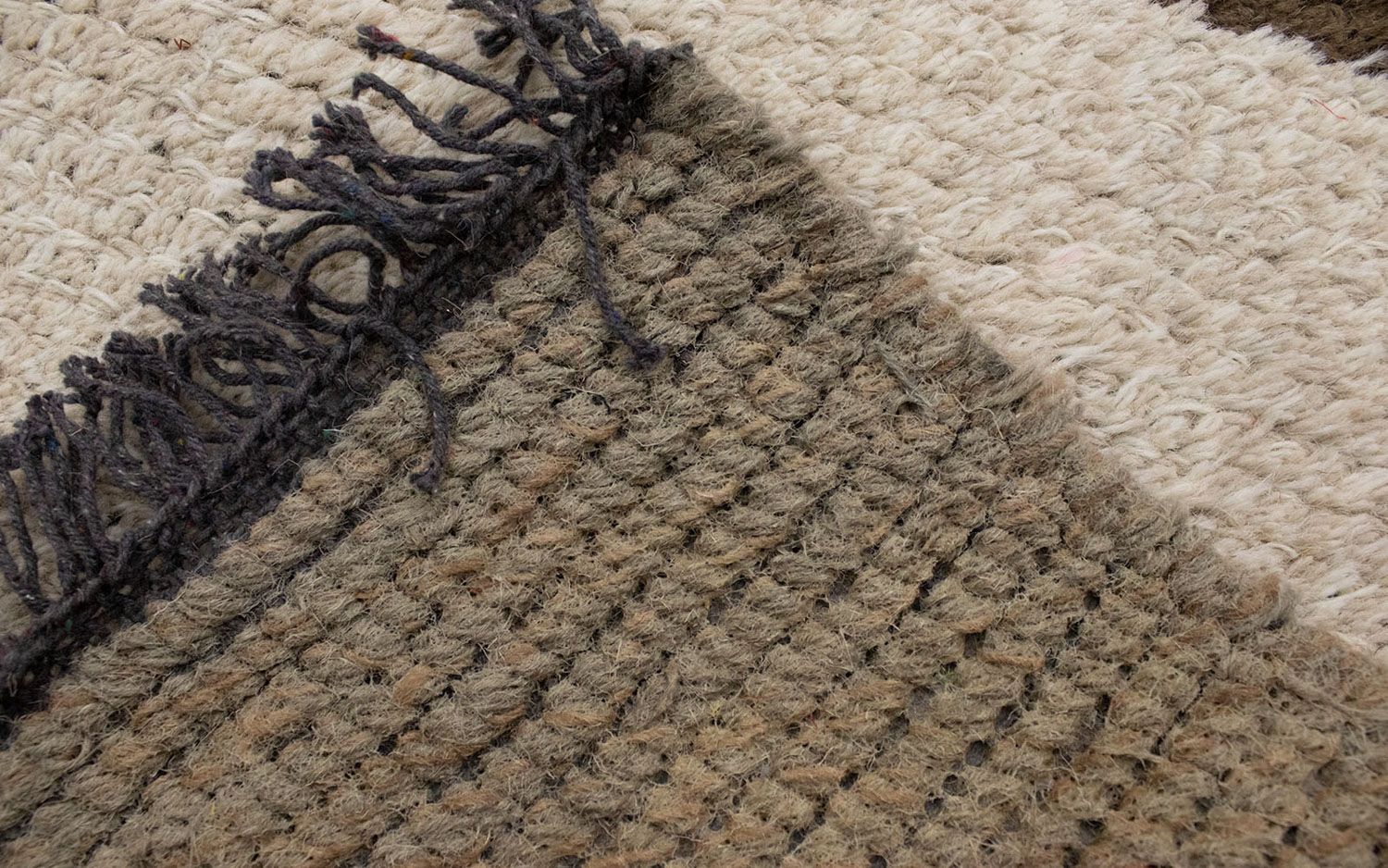 Nepal Teppich 140x70cm - Wollteppich - Image 3