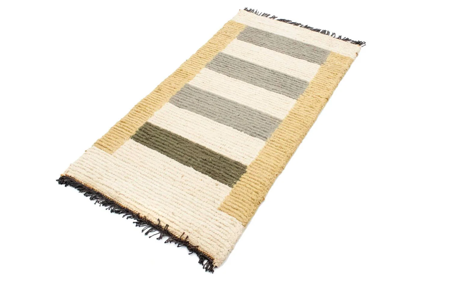 Nepal Teppich 140x70cm - Wollteppich - Image 4