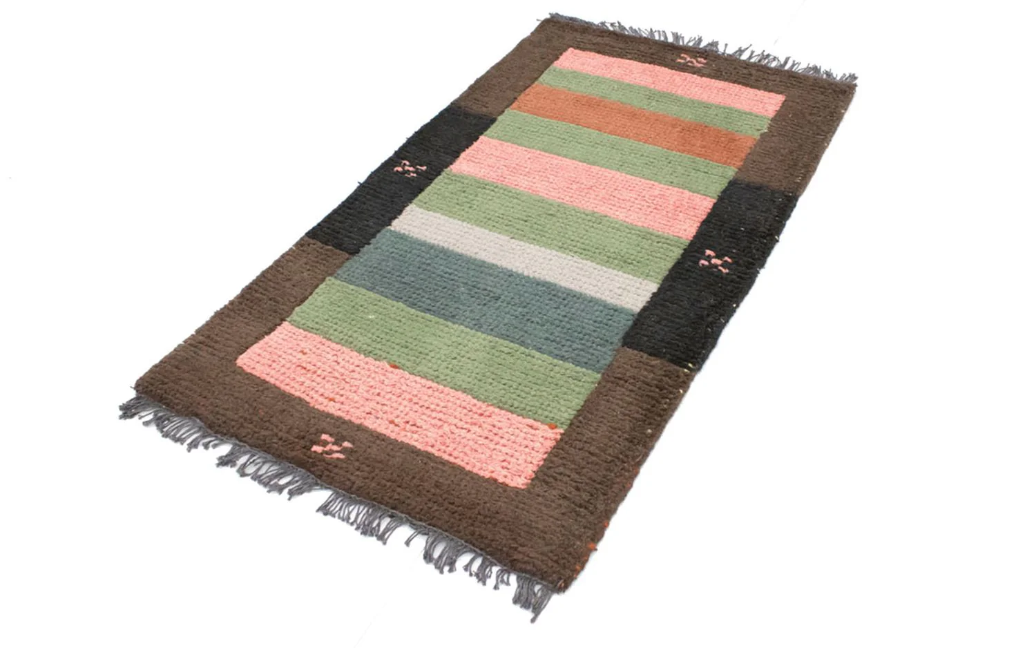 Nepal Teppich 140x70cm - Wollteppich - Image 4